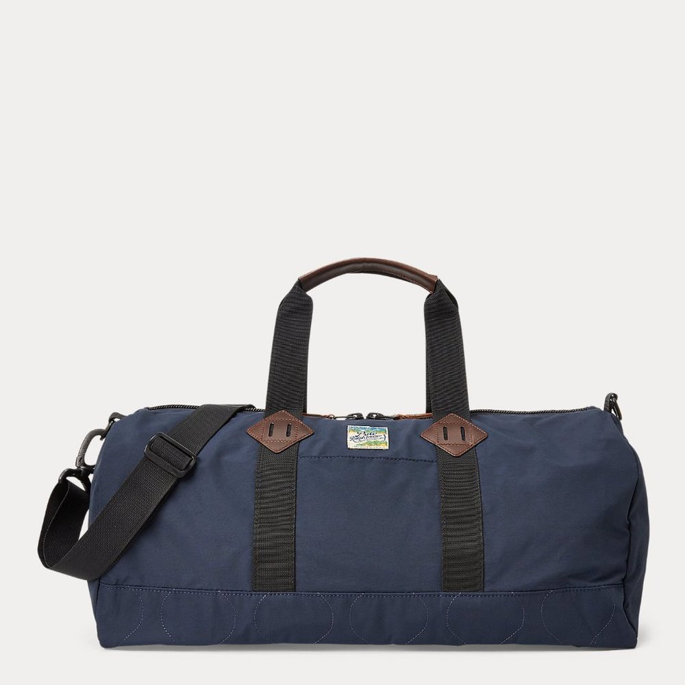 Polo Ralph Lauren NAVY BLUE Lightweight Mountain Polyester Travel Duffle Bag - Picture 2 of 11